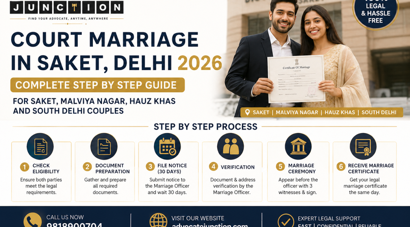 Court Marriage in Saket — Complete Local Guide 2026