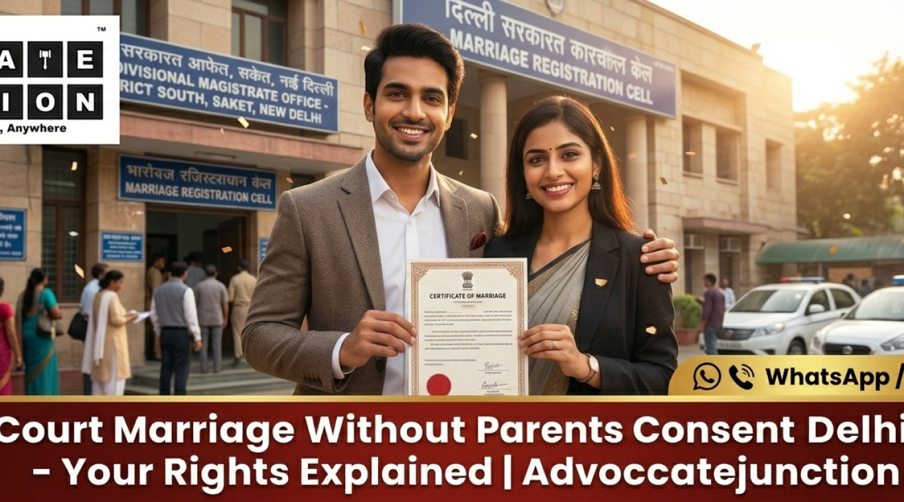 Court Marriage Without Parents Consent in Delhi – Complete Legal Guide 2026
