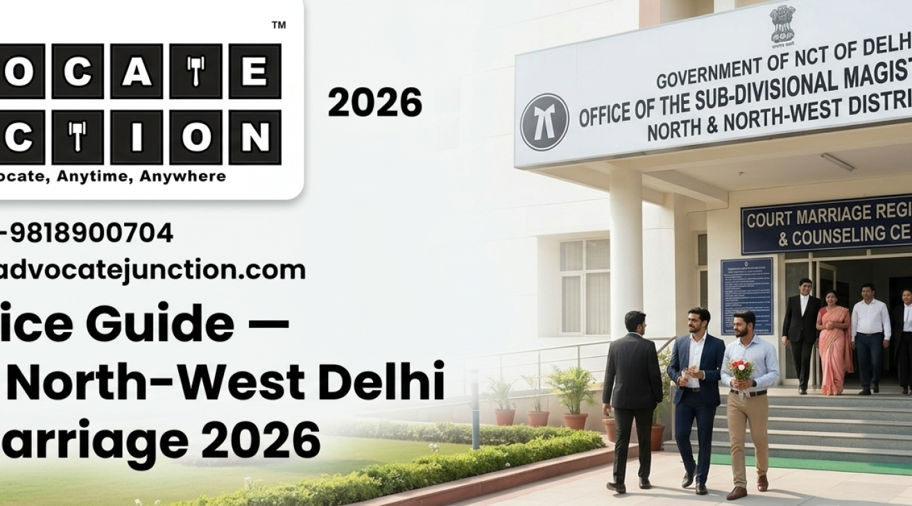 SDM Office Guide — North & North-West Delhi Court Marriage 2026