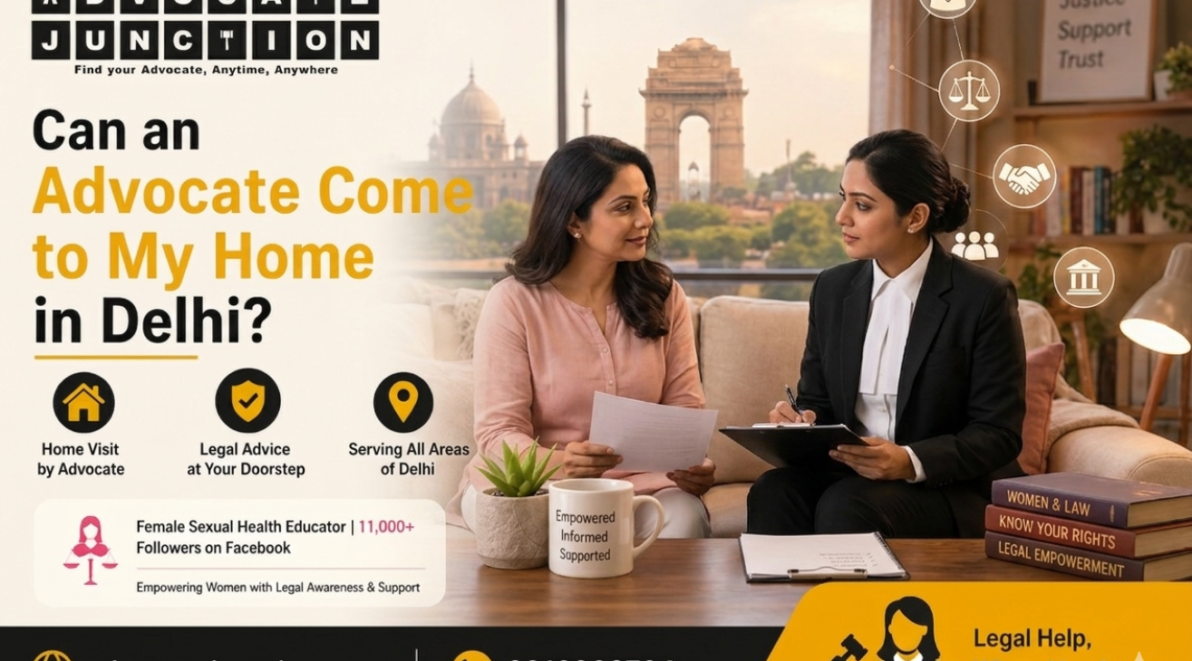 Can an Advocate Come to My Home in Delhi? Your Complete Guide