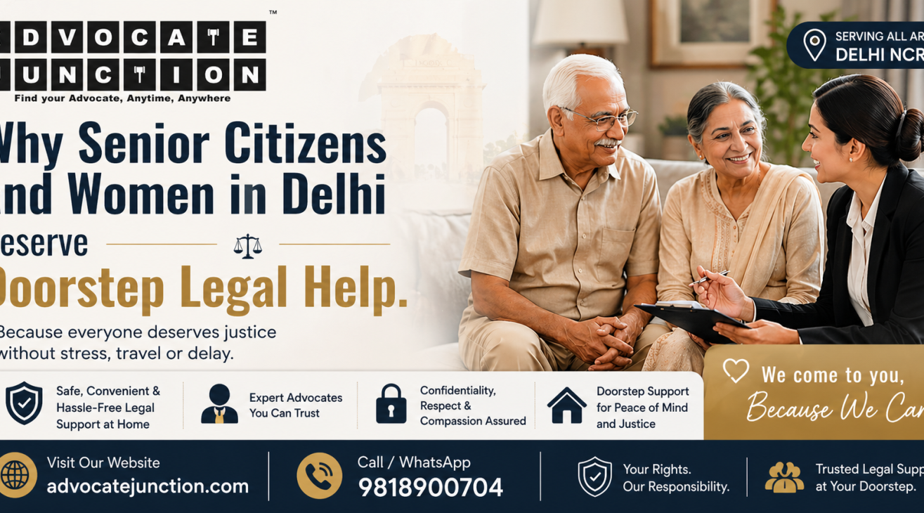 Why Senior Citizens and Women in Delhi Deserve Doorstep Legal Help