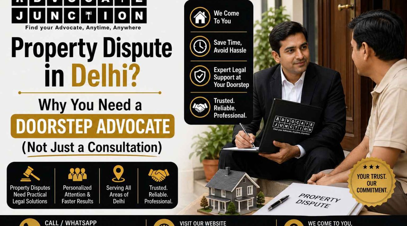 Property Dispute Lawyer Delhi NCR | Doorstep Home Visit
