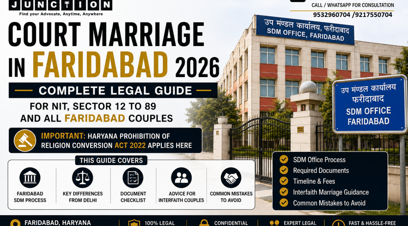 Court Marriage in Faridabad — Complete NCR Guide 2026