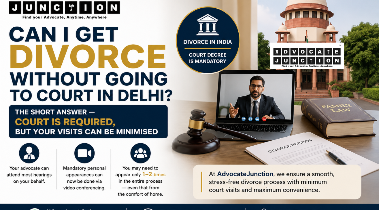 Can I Get Divorce Without Going to Court in Delhi? ( 2026 Legal Reality)