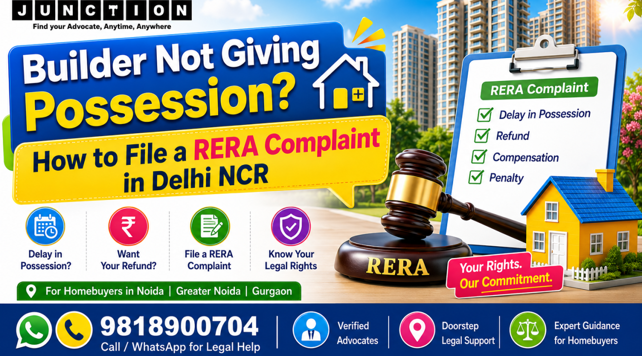 Builder Not Giving Possession? How to File a RERA Complaint in Delhi NCR ?