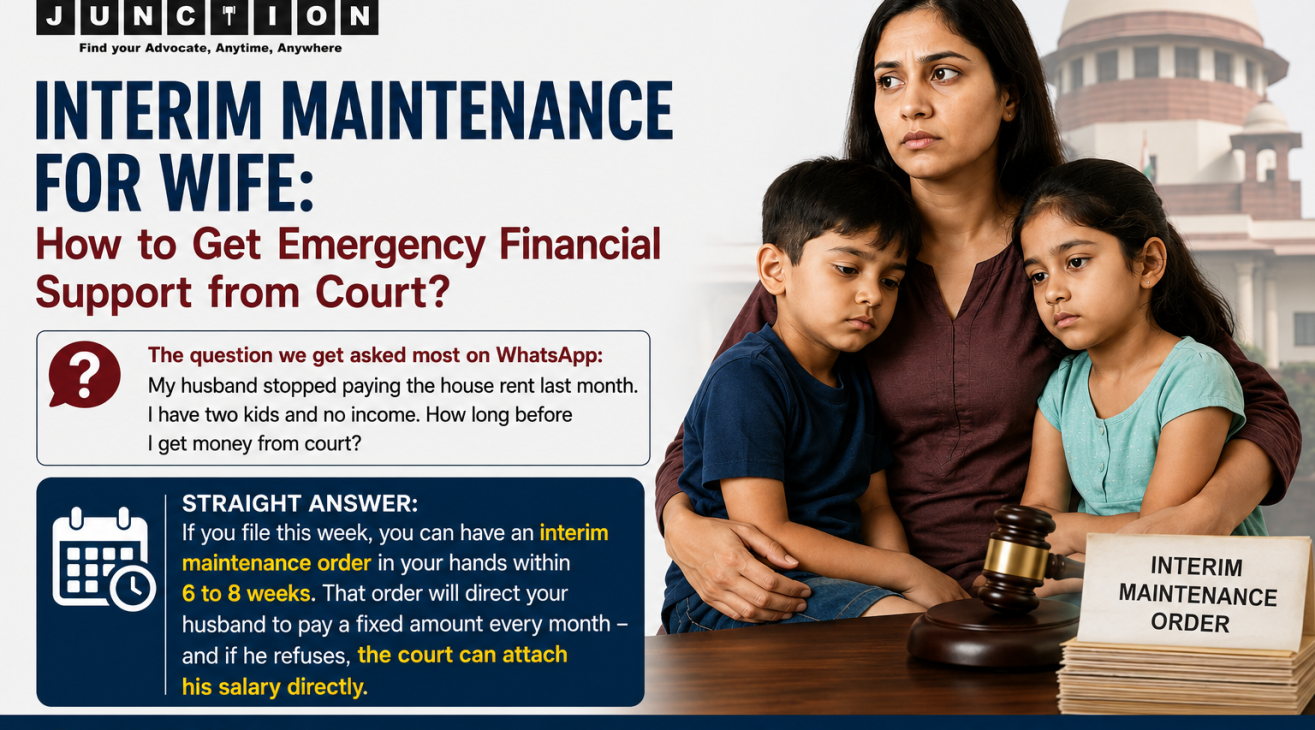 Husband Stopped Giving Money? How to Get Court Support ?