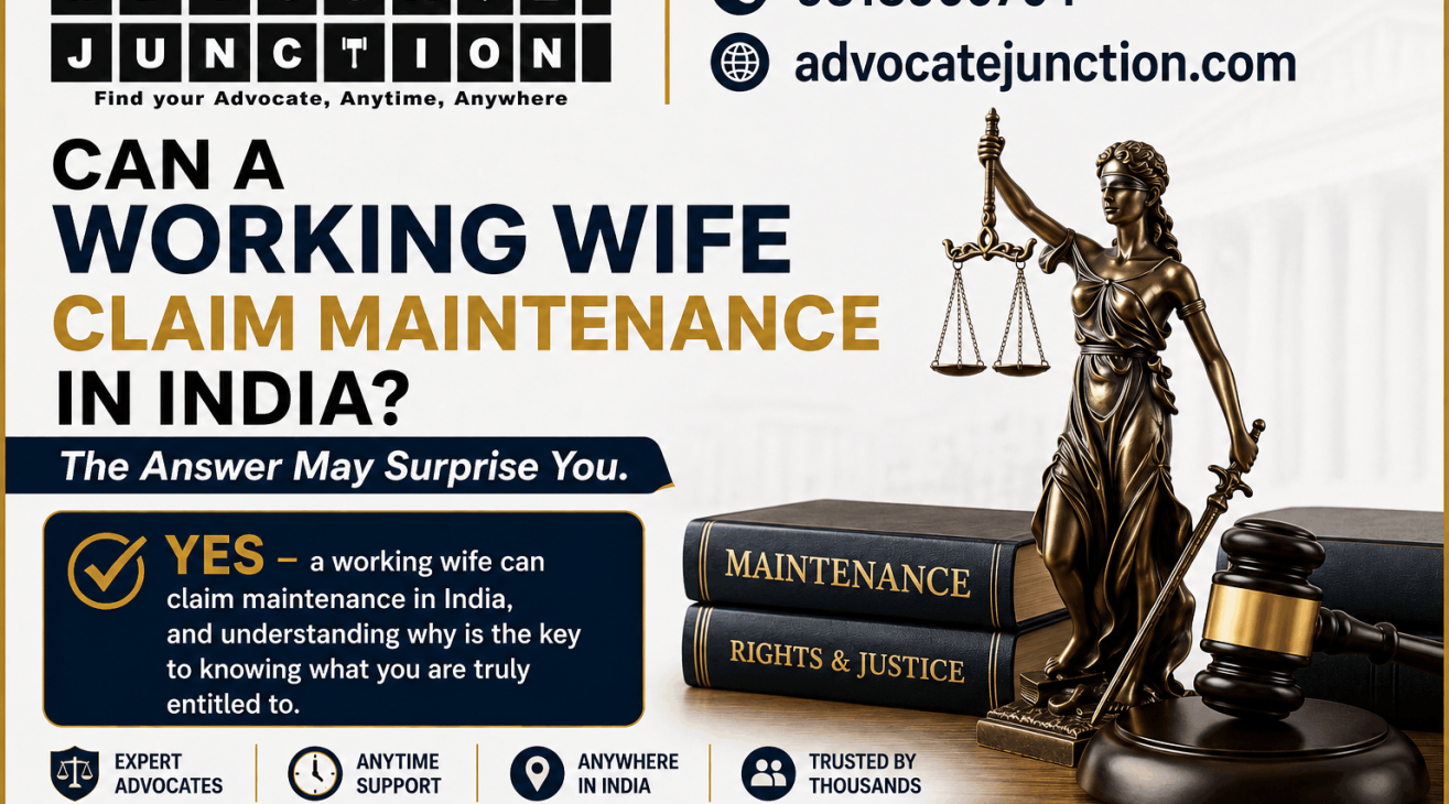 Can a Working Wife Claim Maintenance in India? The Answer May Surprise You