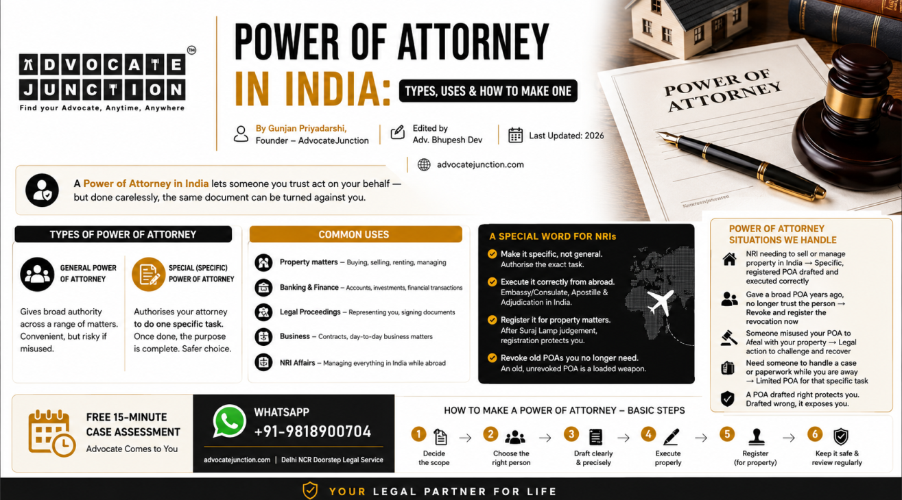 Power of Attorney in India: Types, Uses and How to Make One