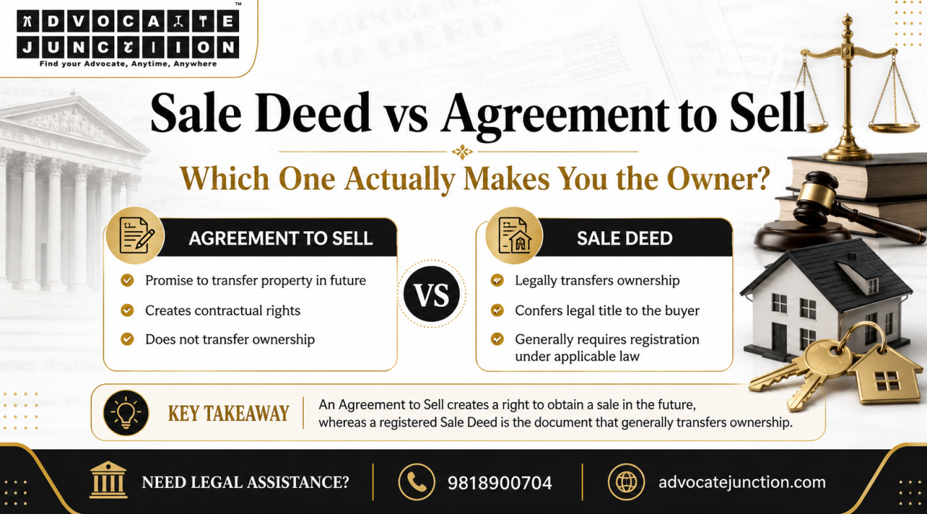Sale Deed vs Agreement to Sell, Which One Actually Makes You the Owner?