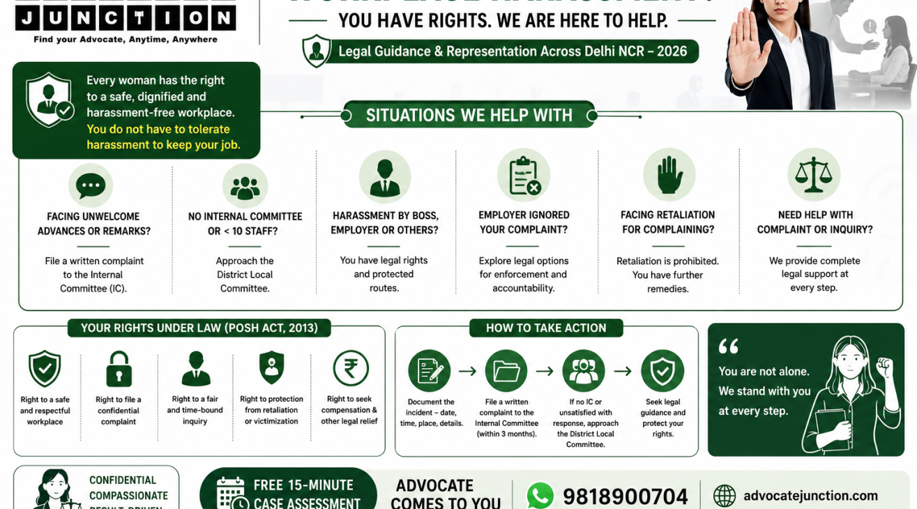 Sexual Harassment at Workplace: Your Rights and How to Complain Under the POSH Act