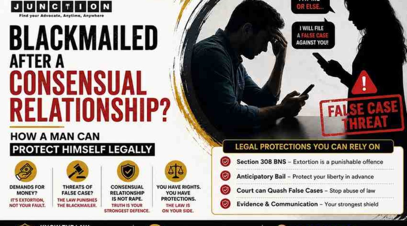 Blackmailed After a Consensual Relationship? How a Man Can Protect Himself Legally